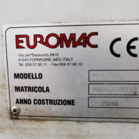 Wykrawarka Euromac na sprzedaz - tabliczka znamionowa ST