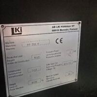 Wykrawarka używana Amada AC-2510 NT z pełną automatyzacją na sprzedaż ST tabliczka 2