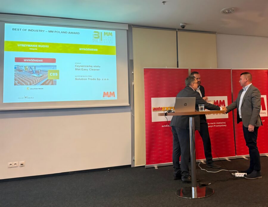 Solution Trade z wyróżnieniem Best of Industry 2025