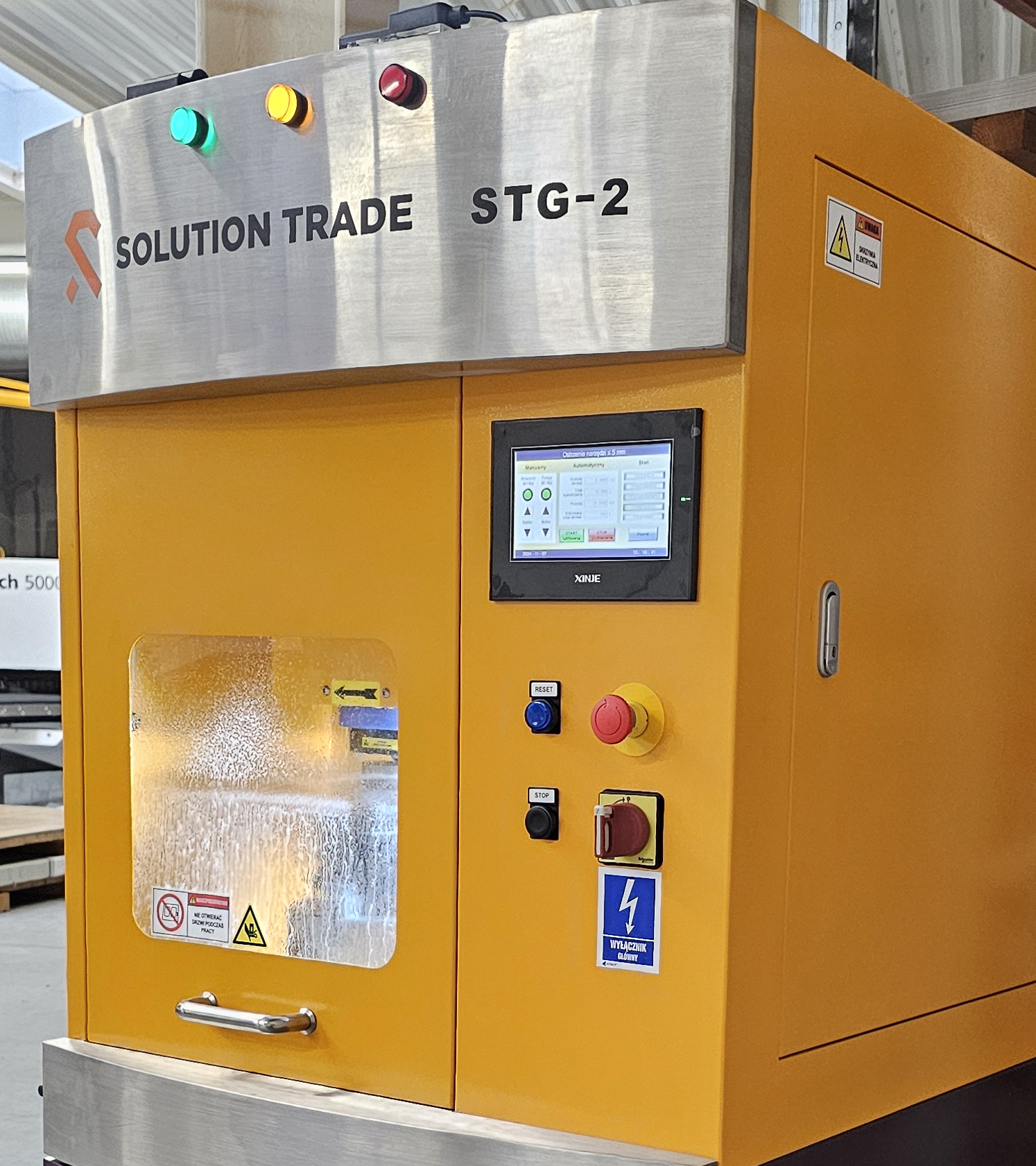 Szlifierka STG2 szlifowanie narzedzia wykrawajacego Trumpf Thick Turret