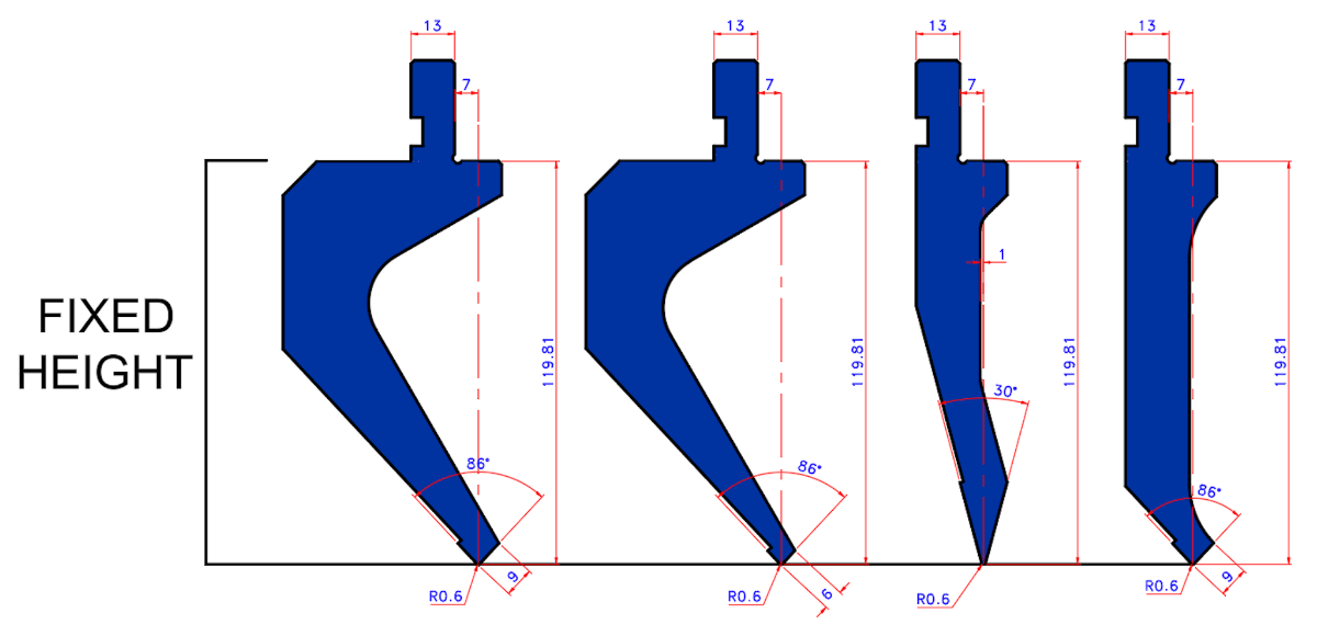seria Toolspress TFH Style Solution Trade narzędzia do gięcia