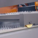 wymiana stołu z boku wycinarki laserowej NUKON NEO Solution Trade PL